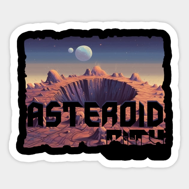 Asteroid City Sticker by Pixy Official